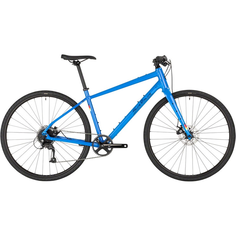 Salsa Journeyer Flat Bar Acolyte 700 Bike - 700c Aluminum Blue X-Large