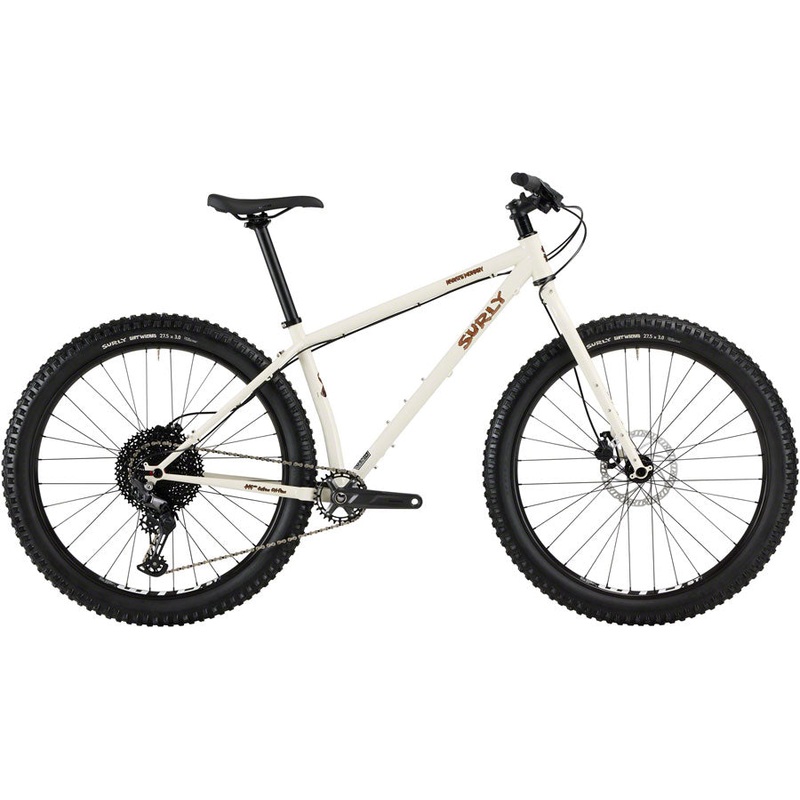 Surly Karate Monkey Bike - 27.5" Steel Snow Mold White X-Large