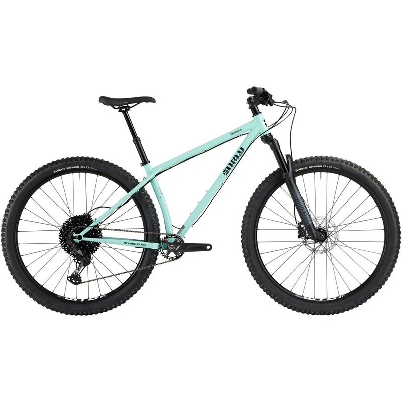 Surly Krampus Front Suspension Bike - 29" Steel Blue Oyster Coat Large