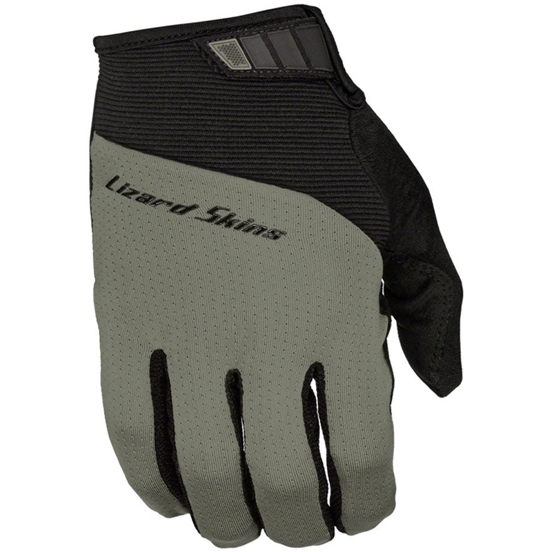 Lizard Skins Monitor Traverse Full Finger Gloves Titanium Grey XXL Pair