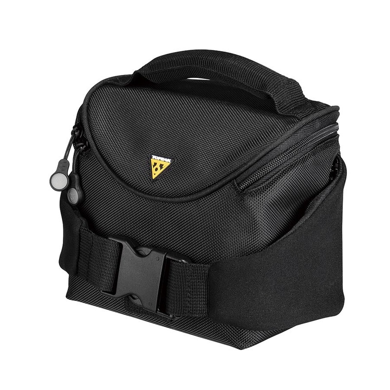 Topeak Compact Handlebar Bag/Fanny Pack - Includes Fixer 8 Black