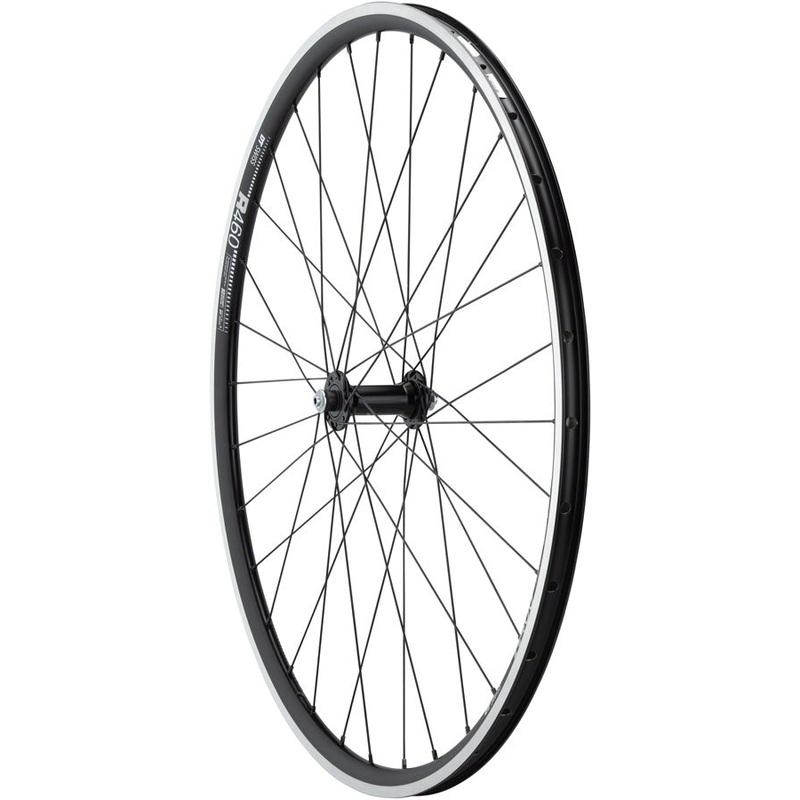 Quality Wheels 105/R460 Front Wheel - 700 QR x 100mm Rim Brake BLK Clincher