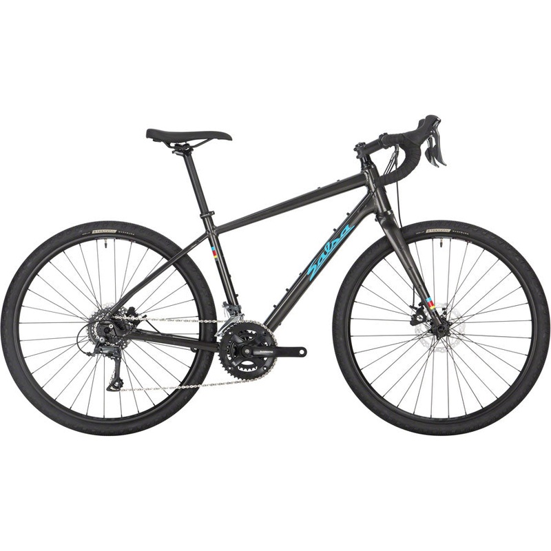 Salsa Journeyer Claris 650 Bike - 650b Aluminum Black 60cm