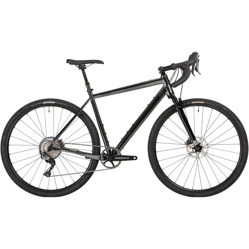 Salsa Stormchaser GRX 810 1x SUS Bike - 700c Aluminum Black 61cm