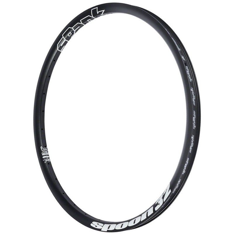 Spank Spoon 32 Rim - 26" Disc Black 32H Clincher