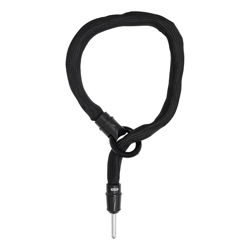 Abus Ivy 8KS/100 Adaptor Chain - 3.3/100cm 8mm Links Black