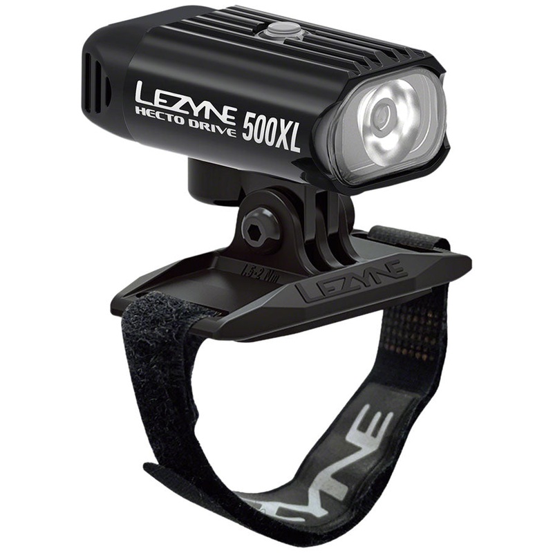 Lezyne Hecto Drive 500XL Rechargable Headlight - 500 Lumens Black