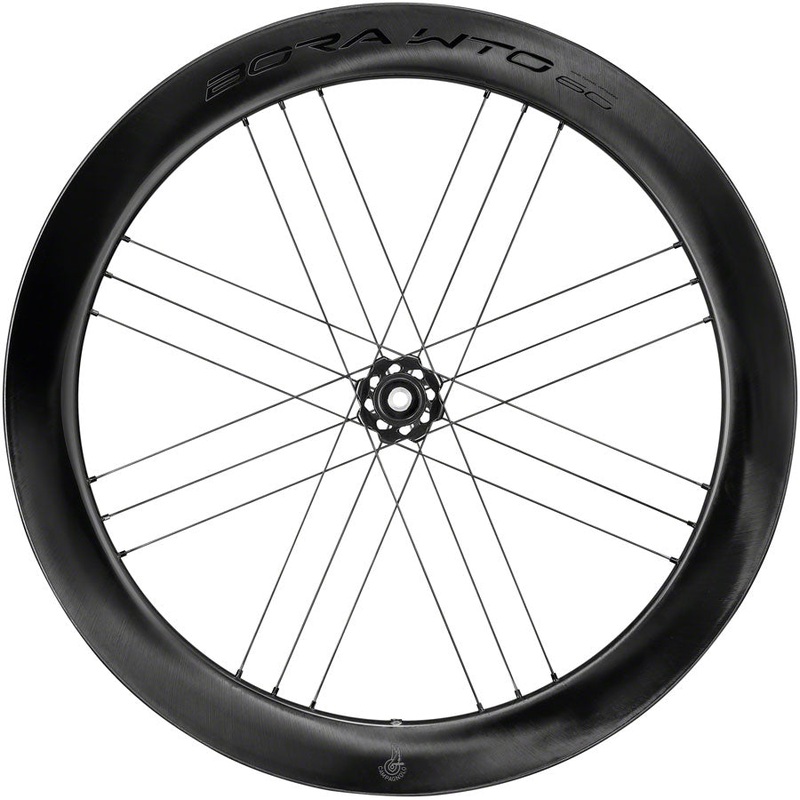 Campagnolo Bora WTO 60 C23 Front Wheel - 700c QR x 100mm Center-Lock 2-Way Fit Carbon