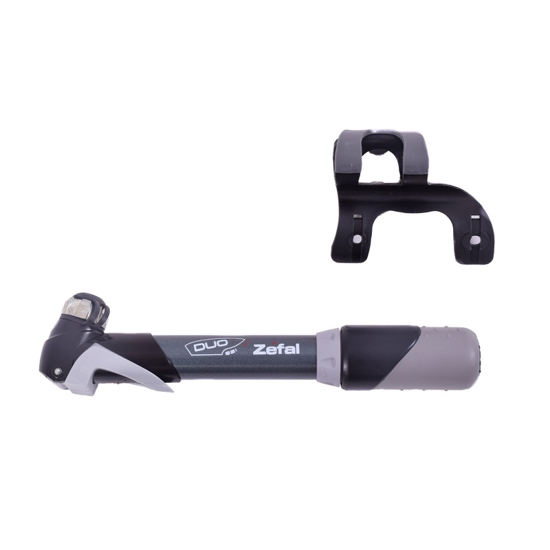 Zefal Duo 821 LT Alloy MTB Bicycle Hand Pump Fast Inflation Presta Schrader 116 PSI