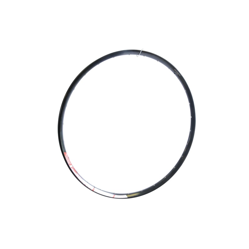 26" 559 X 19 MTB BOR XMD 333 MTB Bike Rim, Ultralight Tubeless Ready Black