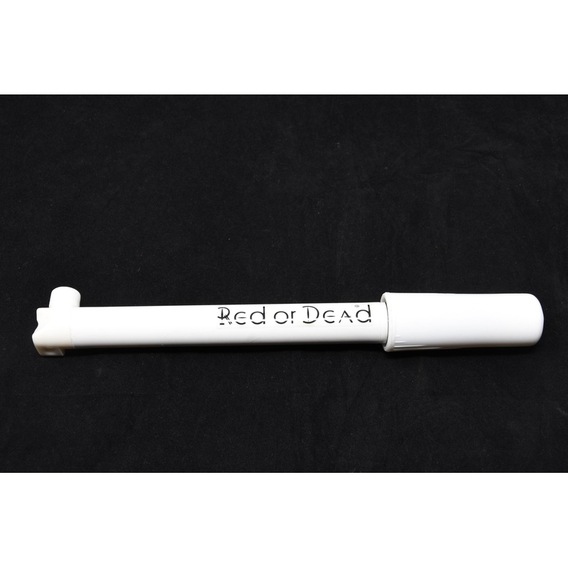 9- 10  White Frame Fit Push On Bike Pump For Raleigh Red Or Dead But Suit Any Bike