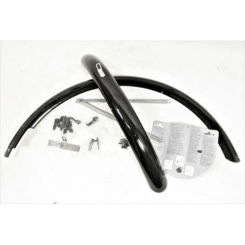 ZEFAL SPEED CLIP FULL LENGTH 26" RIGID FENDERS ATB MTB MUDGUARDS BLACK GUARDS