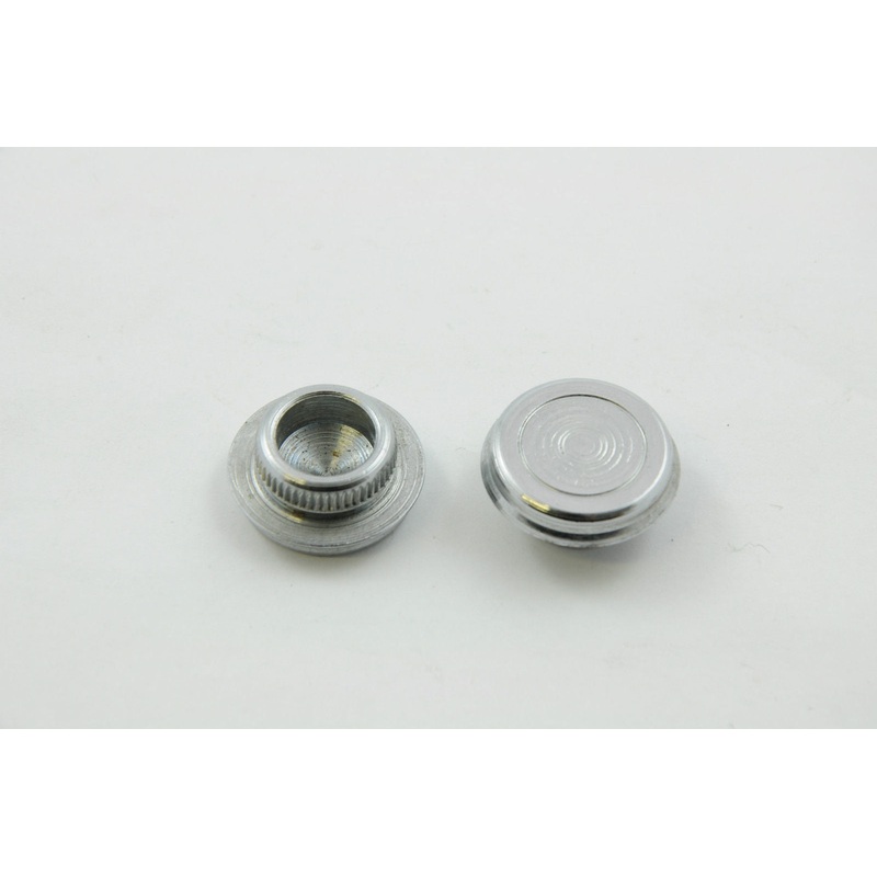 1 x VINTAGE RALEIGH FRONT FORK THIMBLES,CHROME CAPS 1950-70's RARE NOS CODE RAD