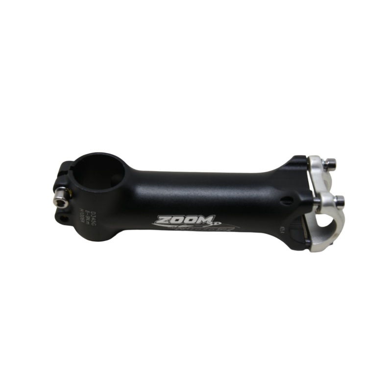 Zoom D345G 3D Forged Aluminium 1 1/8" Ahead Bike HandleBar Stem Black 120mm Reach 25.4mm Bar