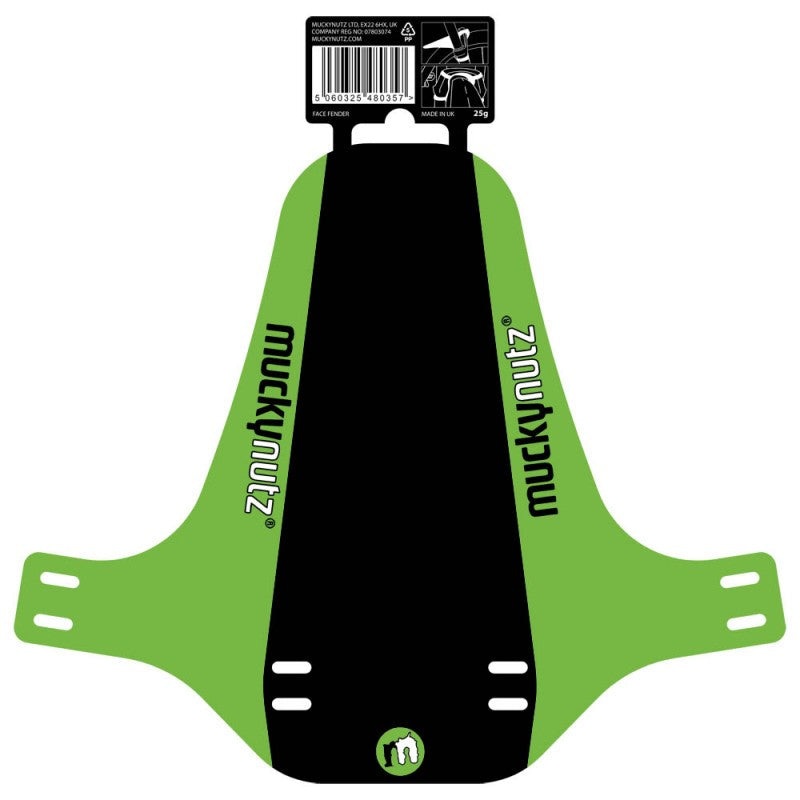 Mucky Nutz Face Fender Black/green