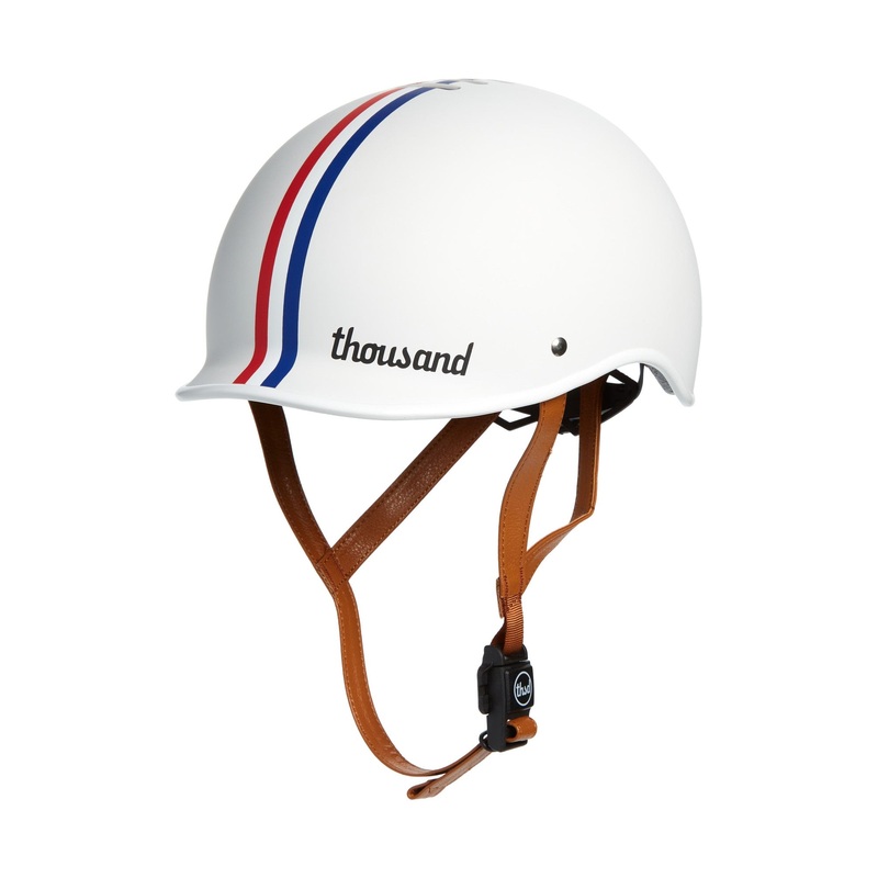 Thousand Heritage Collection Adult Bike Helmet Original Low Profile Retro Commuter Cycling Helmet Large 59 - 62cm Speedway Creme