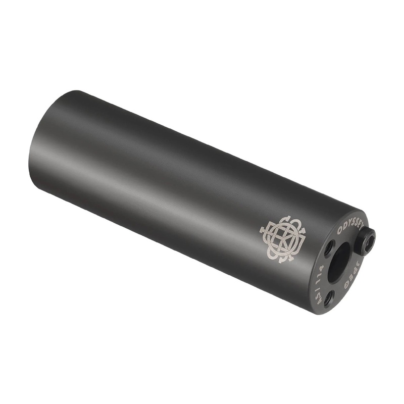 Odyssey Jpeg Axle Peg - 14mm Axle, 4.5" Length, Chromoly, Black