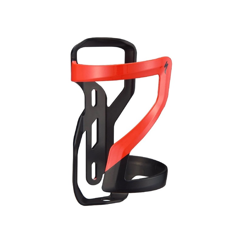 Specialized Cage Zee Ii Rh Pull Matte Black/fluoro Red