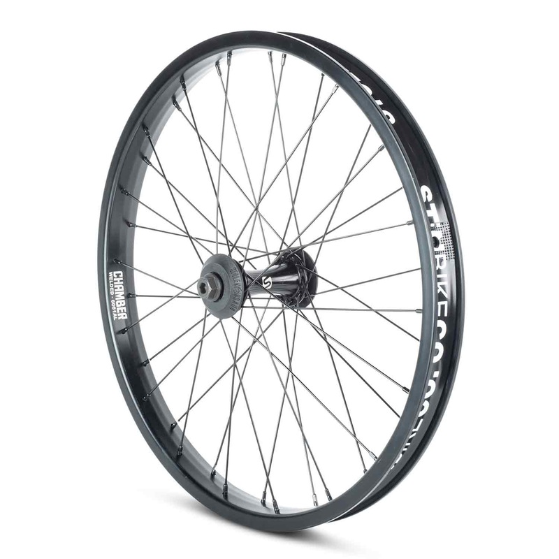 20" RAMPAGE PRO FRONT FEMALE AXLE WHEEL, BLACK