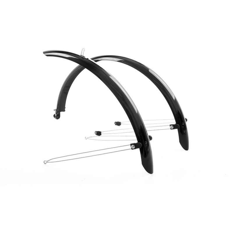 MPART Commute Full Length Bicycle Mudguards | 700 x 46mm | Black