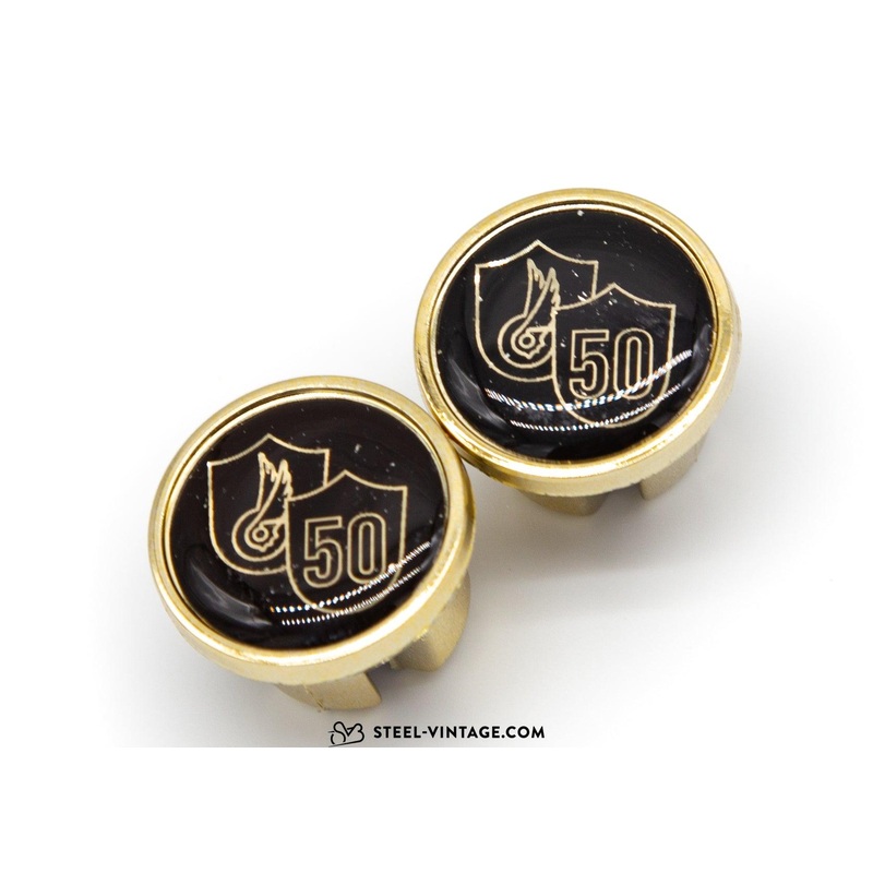 Campagnolo Gold 50th Anniversary Handlebar End Plus