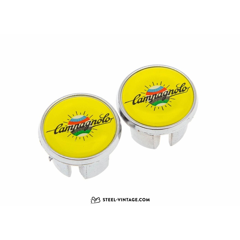 Campagnolo Globe Logo Handlebar End Plugs