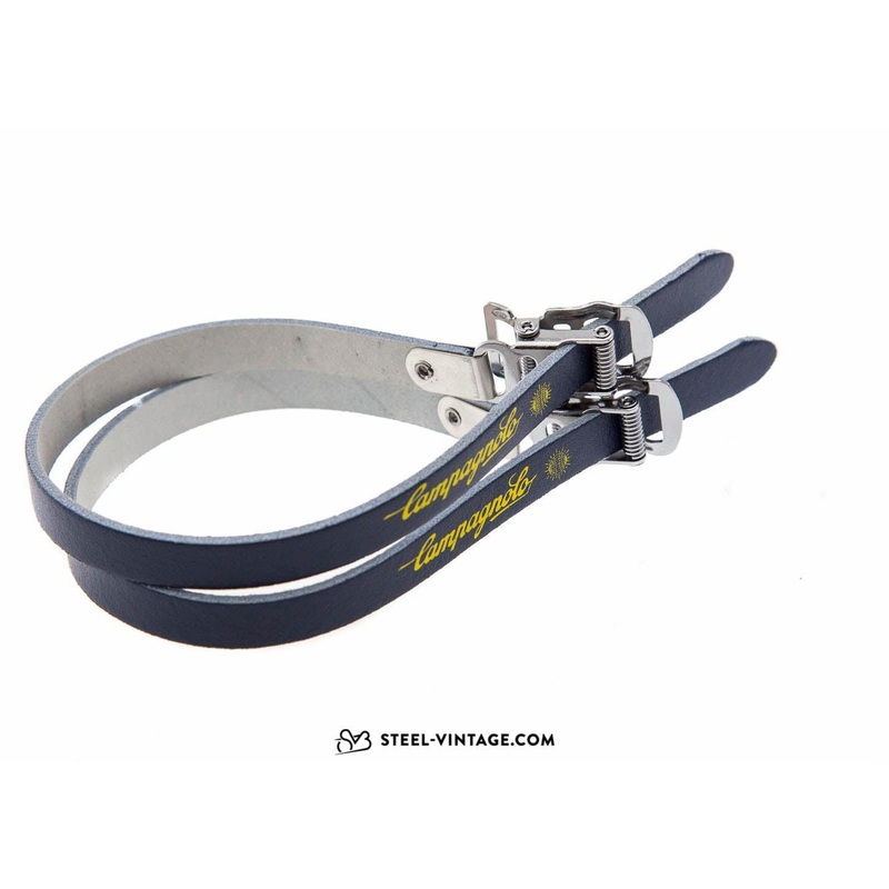 Campagnolo Pedal Straps Globe Logo