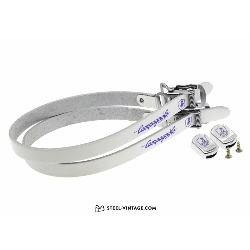 Campagnolo Pedal Straps Shield Logo