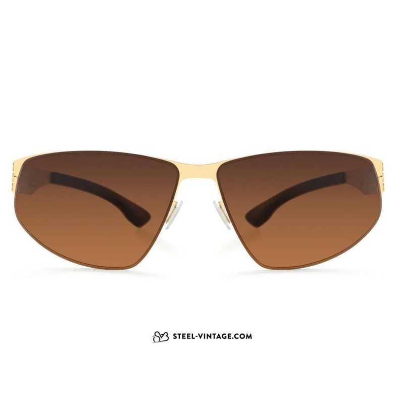 ic! Berlin Sunglasses Reese Sun-Gold Nougat
