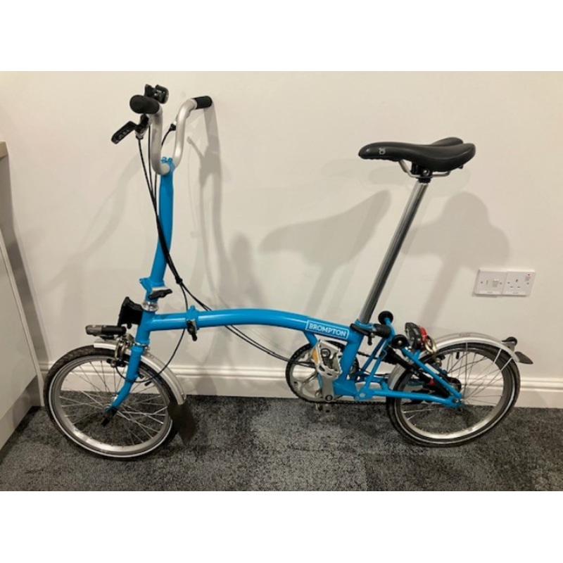 Brompton Aqua Blue 2 Speed 2020