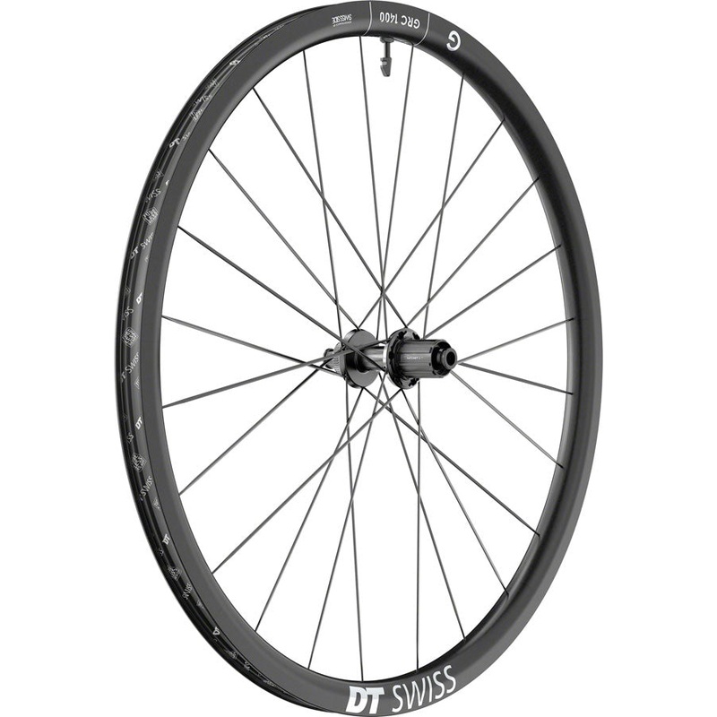 DT Swiss GRC 1400 DICUT 30 Rear Wheel - 650b 12 x 142mm Center-Lock HG 11 Road Ratchet EXP 36 BLK