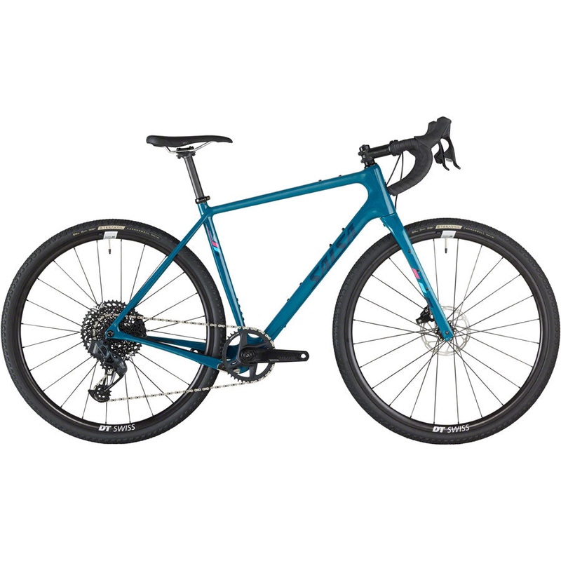 Salsa Warbird C GX Eagle AXS Bike - 700c Carbon Blue 57.5cm