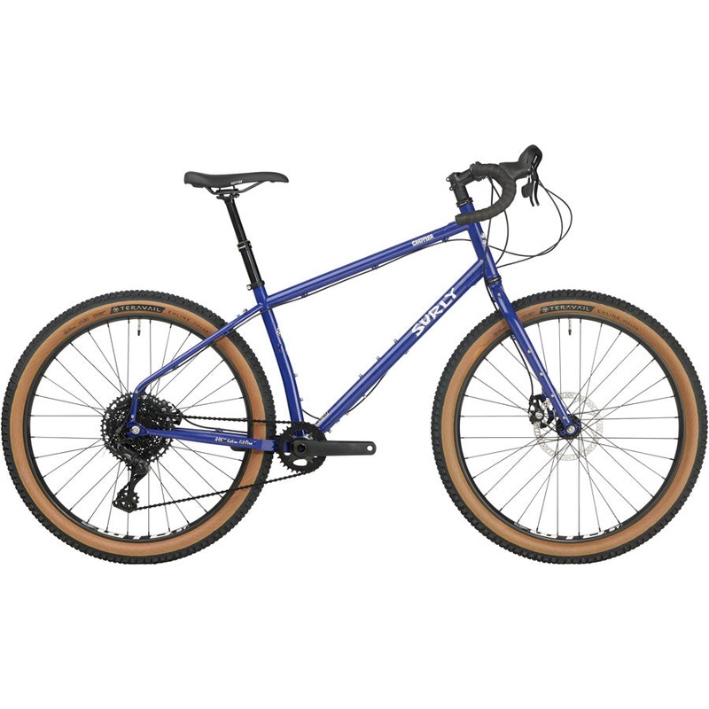 Surly Grappler Bike - 27.5 Steel Subterranean Homesick Blue Large