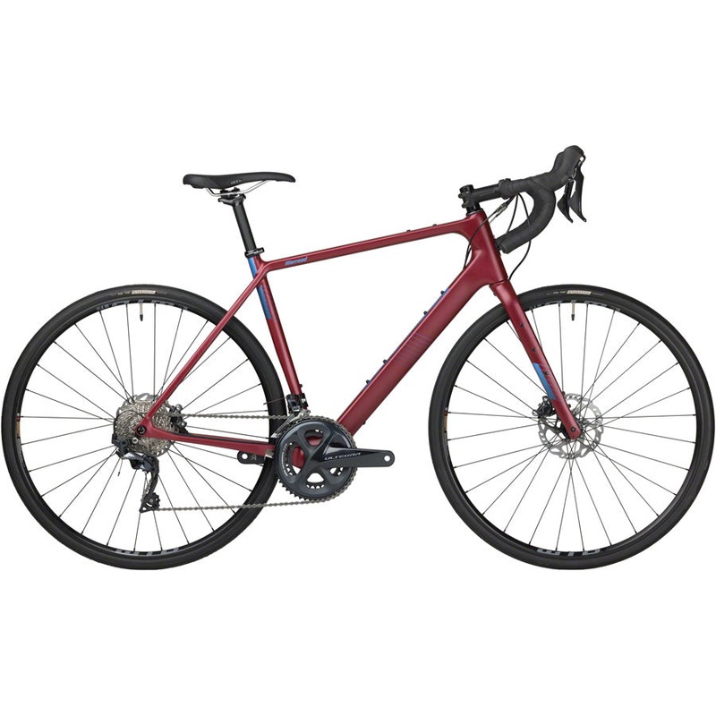 Salsa Warroad C Ultegra Bike - 700c Carbon Dark Red 57.5cm