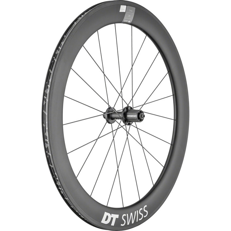 DT Swiss ARC 1400 DiCut 62 Rear Wheel - 700c, QR x 130mm, Rim Brake, HG 11 Road, Black