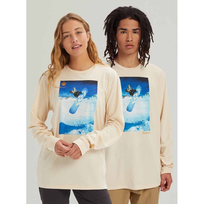 Burton Retro Long Sleeve Men's T Shirt