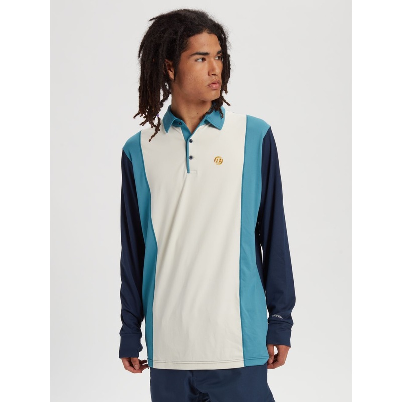 Burton Retro Midweight Men's Baselayer Polo Shirt