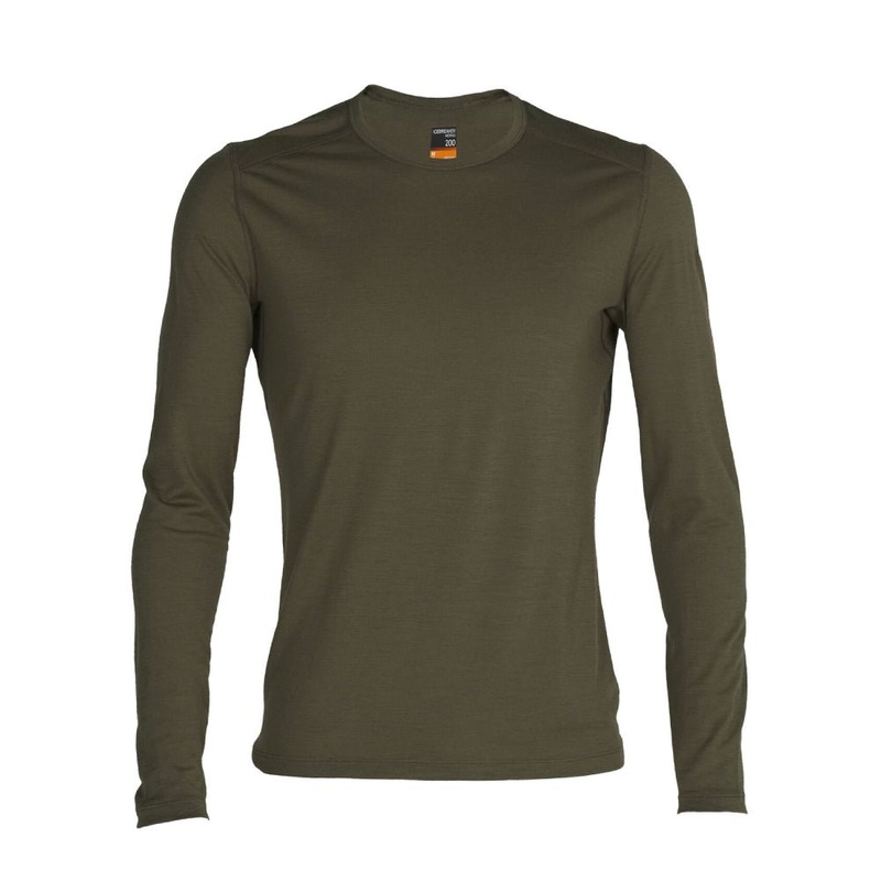 Icebreaker 200 Oasis Mens LS Crewe