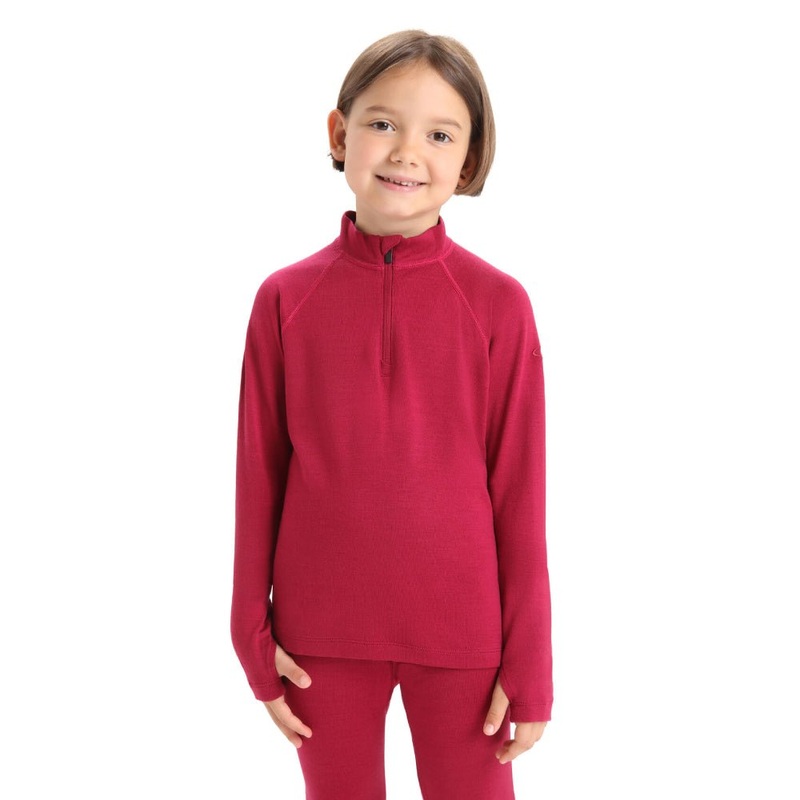 Icebreaker 260 Tech Kids LS Half Zip